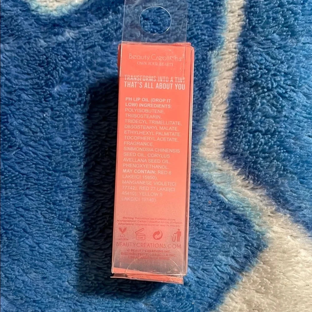 Beauty Creations Red Lip Gloss High-Shine Lip Balm - Picture 3 of 6